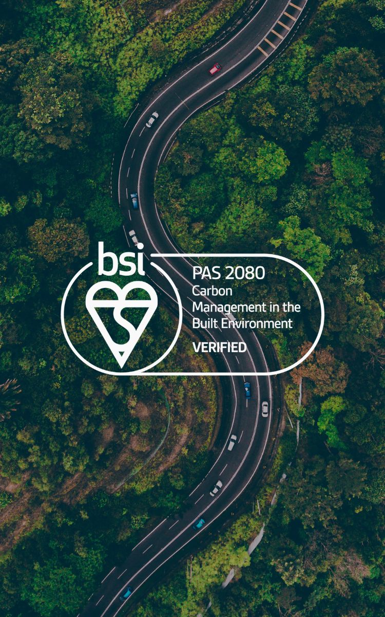 PAS2080 certified