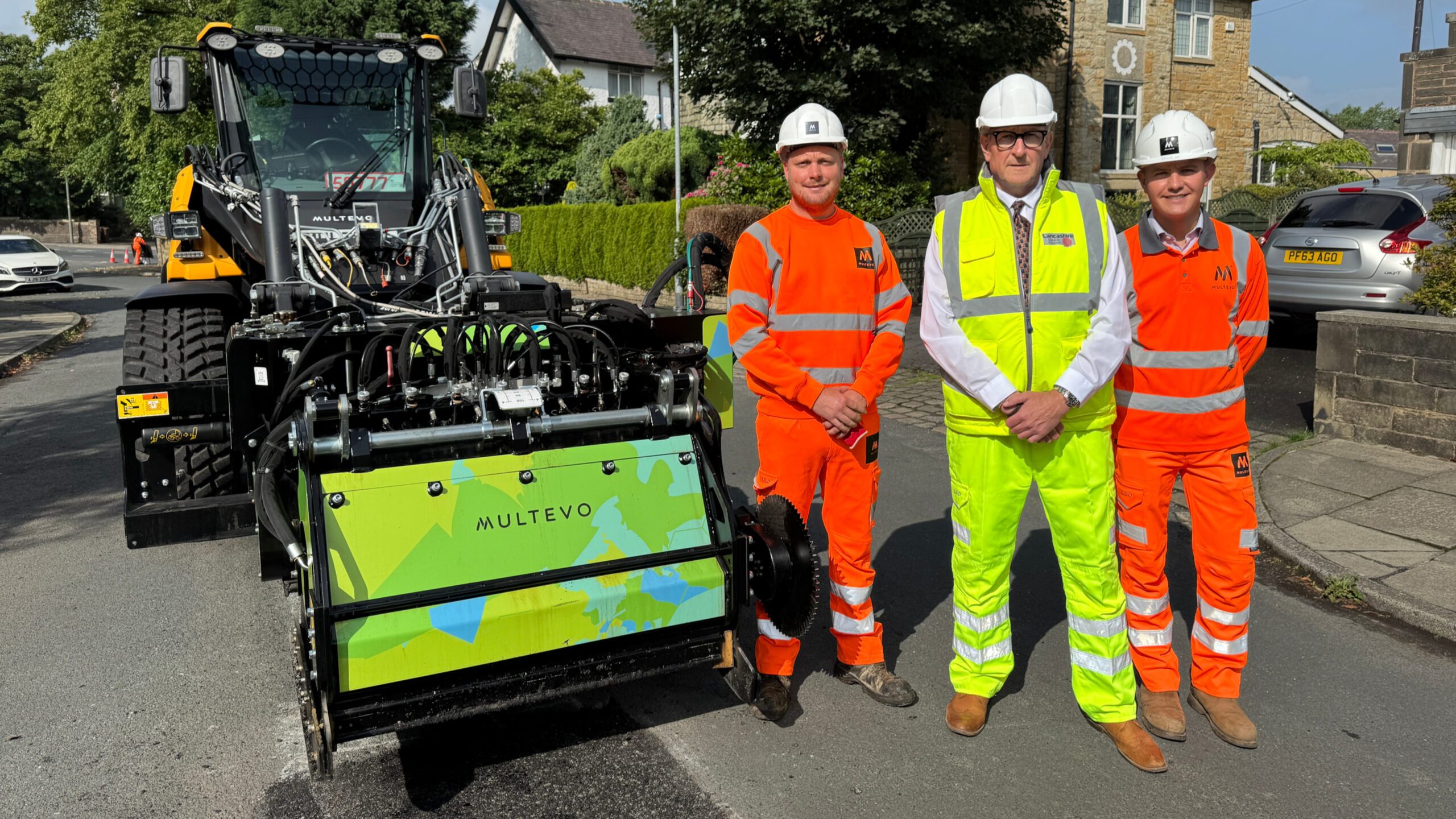 Trailblazing partnership brings game-changing pothole tech to Lancashire roads