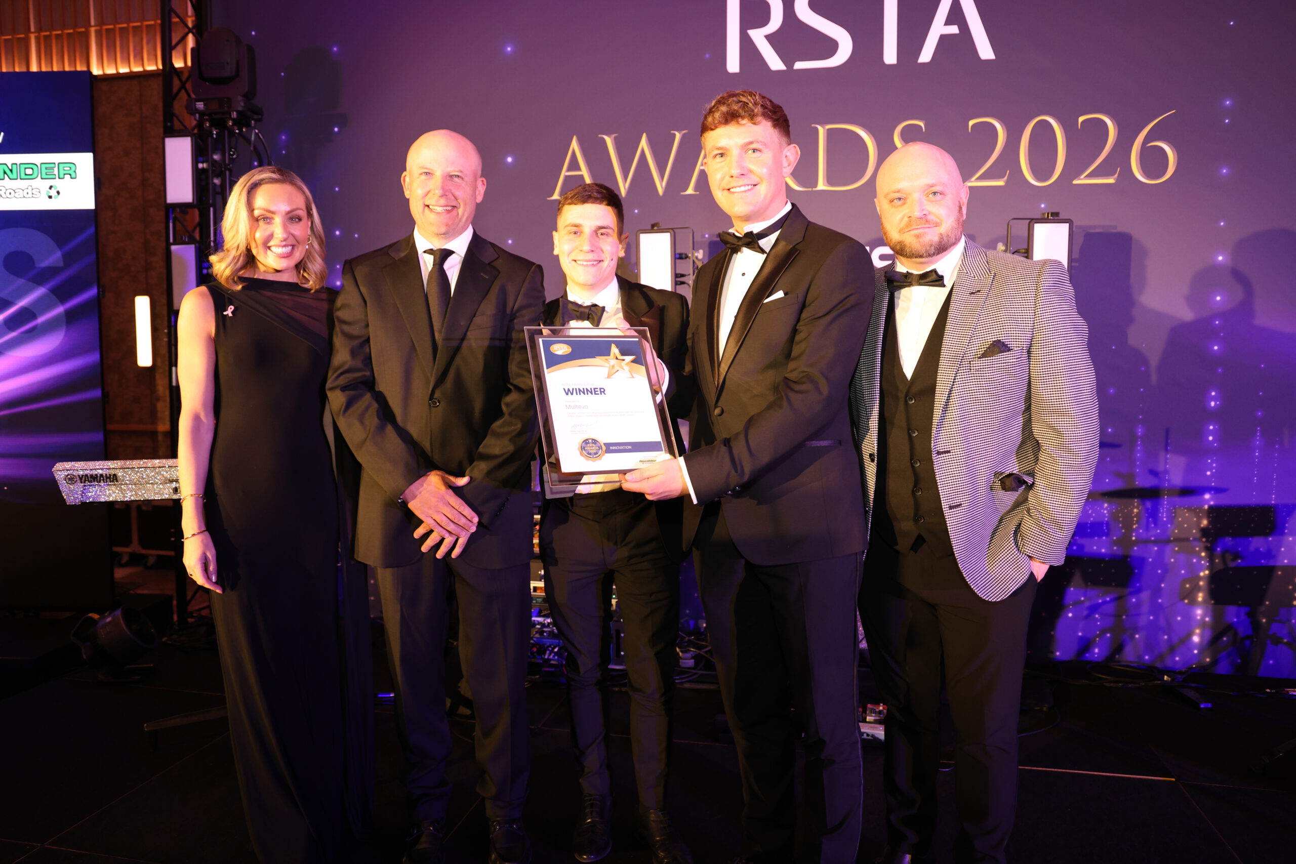 Multevo take home Innovation Award at the Road Surface Treatment Association (RSTA) Annual Awards Ceremony